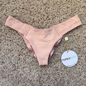 New With Tags Montce Swim Pastel Added Coverage Uno Bottom. Size Medium.